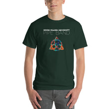 Load image into Gallery viewer, SFUPB Tartan Triquetra Short-Sleeve T-Shirt