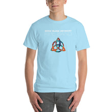 Load image into Gallery viewer, SFUPB Tartan Triquetra Short-Sleeve T-Shirt