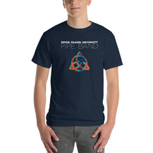 Load image into Gallery viewer, SFUPB Tartan Triquetra Short-Sleeve T-Shirt