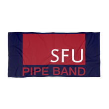 Load image into Gallery viewer, SFU Pipe Band Beach Towel