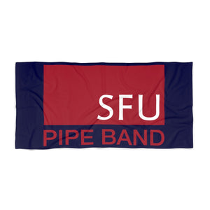 SFU Pipe Band Beach Towel