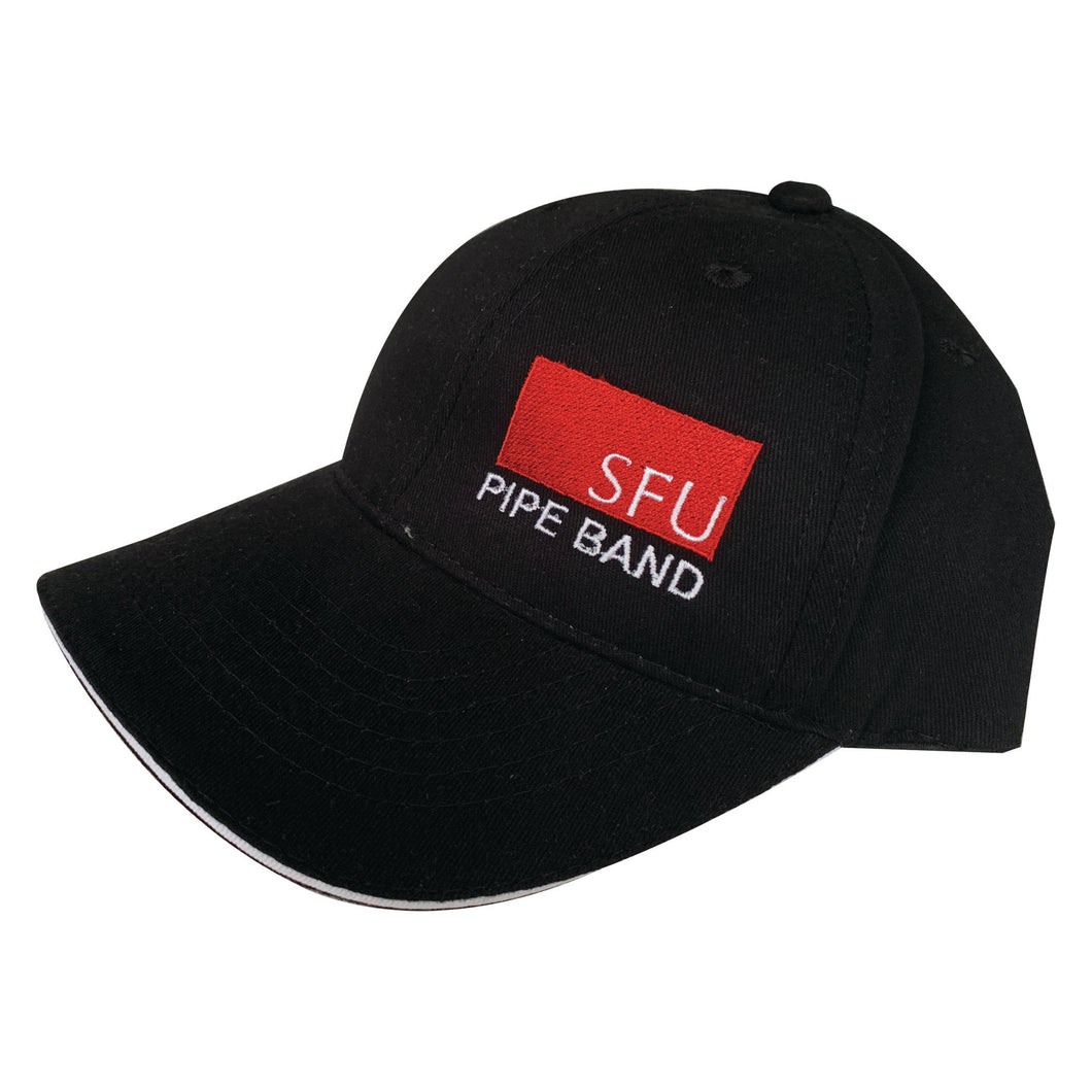 SFU Pipe Band Black Baseball Hat