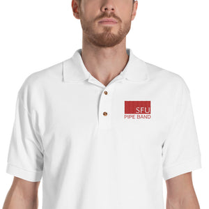 SFU Pipe Band Embroidered Polo Shirt