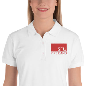 SFU Pipe Band Embroidered Women's Polo Shirt