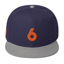 Load image into Gallery viewer, &quot;6&quot; Embroidered Snapback Hat