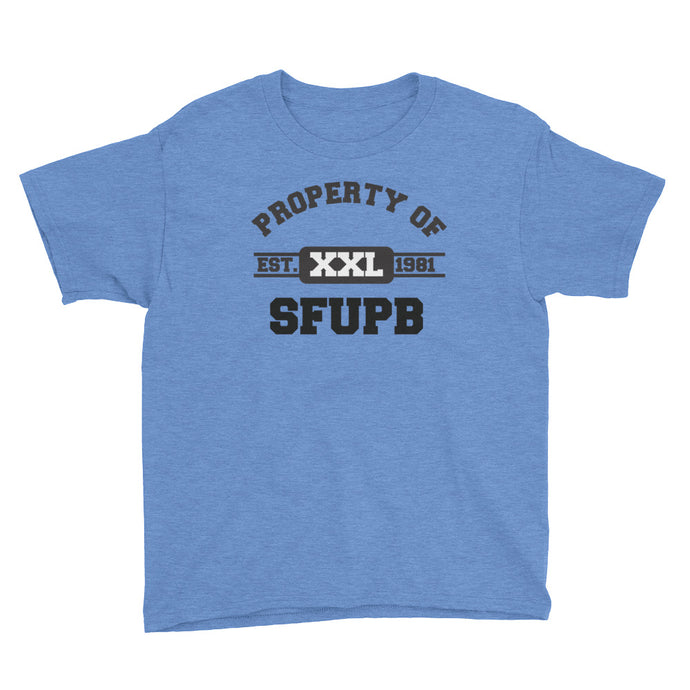 Property of SFUPB Youth Short Sleeve T-Shirt