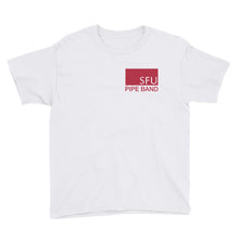 Load image into Gallery viewer, SFU Pipe Band Youth Short Sleeve T-Shirt